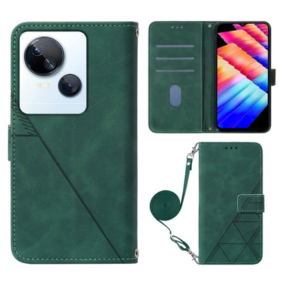 Crossbody 3D Embossed Flip Leather Phone Case, For Tecno Camon 50 4G / CN5, For Tecno Spark Slim 5G, For Tecno Pop 10, For Tecno Camon 40 Pro 4G, For Tecno Camon 40 Premier, For Tecno Camon 40 4G, For Tecno Spark 30 5G / Pova 6 Neo 5G                  ...