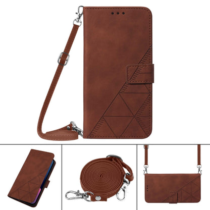Crossbody 3D Embossed Flip Leather Phone Case, For Tecno Spark 10 Pro / Ki7, For Tecno Spark 6 Go/Spark Go 2021, For Tecno Camon 15