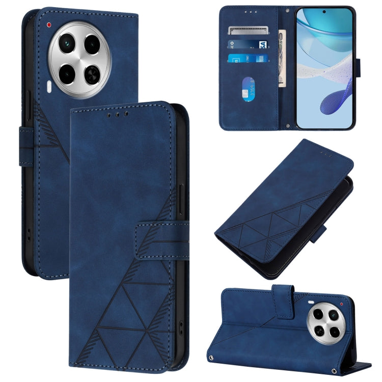 Crossbody 3D Embossed Flip Leather Phone Case, For Tecno Camon 50 4G / CN5, For Tecno Spark Slim 5G, For Tecno Pop 10, For Tecno Camon 40 Pro 4G, For Tecno Camon 40 Premier, For Tecno Camon 40 4G, For Tecno Spark 30 5G / Pova 6 Neo 5G                  ...