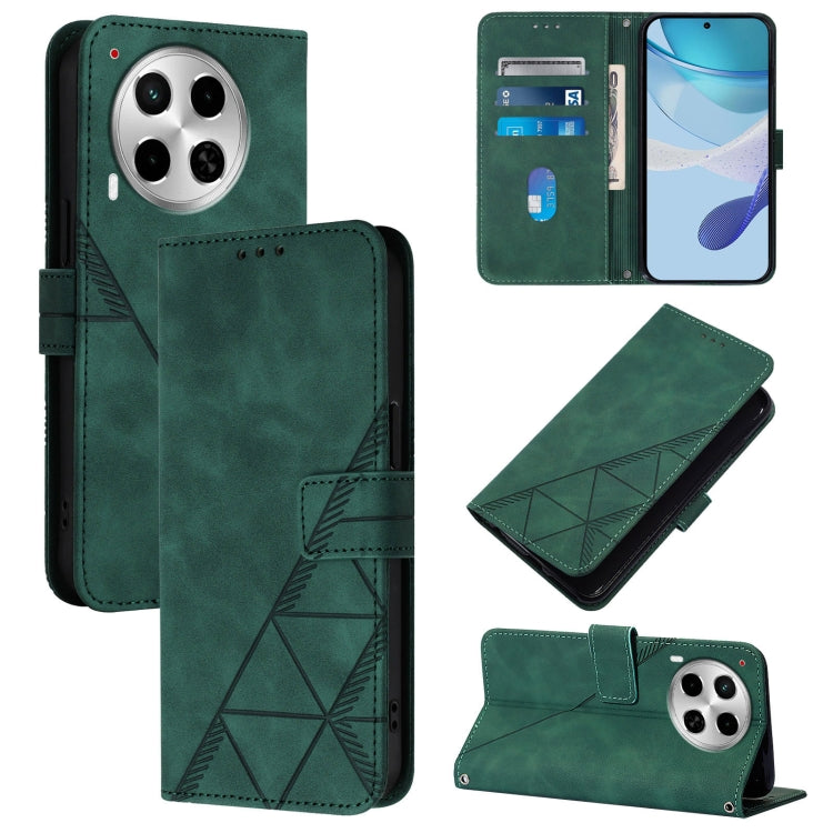 Crossbody 3D Embossed Flip Leather Phone Case, For Tecno Camon 50 4G / CN5, For Tecno Spark Slim 5G, For Tecno Pop 10, For Tecno Camon 40 Pro 4G, For Tecno Camon 40 Premier, For Tecno Camon 40 4G, For Tecno Spark 30 5G / Pova 6 Neo 5G                  ...