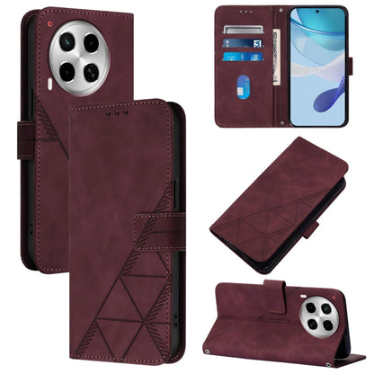 Crossbody 3D Embossed Flip Leather Phone Case, For Tecno Camon 50 4G / CN5, For Tecno Spark Slim 5G, For Tecno Pop 10, For Tecno Camon 40 Pro 4G, For Tecno Camon 40 Premier, For Tecno Camon 40 4G, For Tecno Spark 30 5G / Pova 6 Neo 5G                  ...