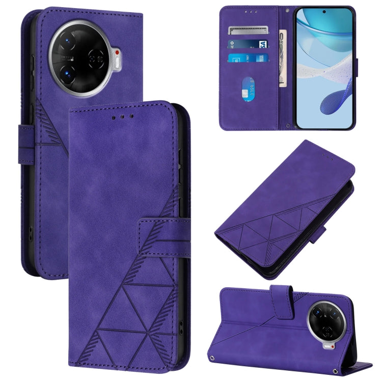 Crossbody 3D Embossed Flip Leather Phone Case, For Tecno Camon 50 4G / CN5, For Tecno Spark Slim 5G, For Tecno Pop 10, For Tecno Camon 40 Pro 4G, For Tecno Camon 40 Premier, For Tecno Camon 40 4G, For Tecno Spark 30 5G / Pova 6 Neo 5G                  ...
