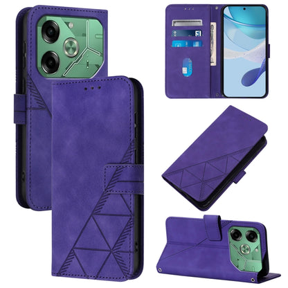 Crossbody 3D Embossed Flip Leather Phone Case, For Tecno Camon 50 4G / CN5, For Tecno Spark Slim 5G, For Tecno Pop 10, For Tecno Camon 40 Pro 4G, For Tecno Camon 40 Premier, For Tecno Camon 40 4G, For Tecno Spark 30 5G / Pova 6 Neo 5G                  ...