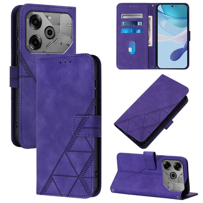 Crossbody 3D Embossed Flip Leather Phone Case, For Tecno Camon 50 4G / CN5, For Tecno Spark Slim 5G, For Tecno Pop 10, For Tecno Camon 40 Pro 4G, For Tecno Camon 40 Premier, For Tecno Camon 40 4G, For Tecno Spark 30 5G / Pova 6 Neo 5G                  ...