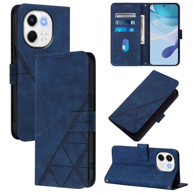 Crossbody 3D Embossed Flip Leather Phone Case, For Tecno Camon 50 4G / CN5, For Tecno Spark Slim 5G, For Tecno Pop 10, For Tecno Camon 40 Pro 4G, For Tecno Camon 40 Premier, For Tecno Camon 40 4G, For Tecno Spark 30 5G / Pova 6 Neo 5G                  ...