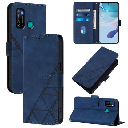 Crossbody 3D Embossed Flip Leather Phone Case, For Tecno Spark 10 Pro / Ki7, For Tecno Spark 6 Go/Spark Go 2021, For Tecno Camon 15
