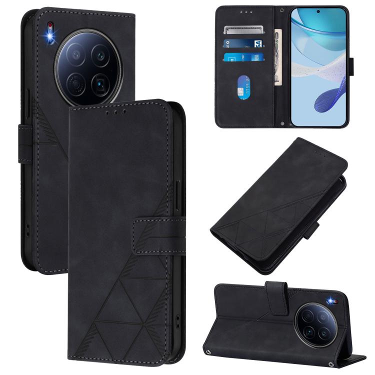 Crossbody 3D Embossed Flip Leather Phone Case, For Tecno Camon 50 4G / CN5, For Tecno Spark Slim 5G, For Tecno Pop 10, For Tecno Camon 40 Pro 4G, For Tecno Camon 40 Premier, For Tecno Camon 40 4G, For Tecno Spark 30 5G / Pova 6 Neo 5G                  ...