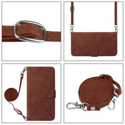 Crossbody 3D Embossed Flip Leather Phone Case, For Tecno Camon 50 4G / CN5, For Tecno Spark Slim 5G, For Tecno Pop 10, For Tecno Camon 40 Pro 4G, For Tecno Camon 40 Premier, For Tecno Camon 40 4G, For Tecno Spark 30 5G / Pova 6 Neo 5G                  ...