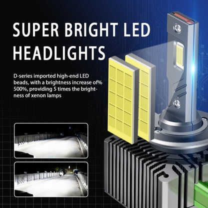 P15 1 Pair D2S / D2R DC10-32V / 35W / 6000K / 4000LM IP68 Waterproof Car LED Headlight, D2S / D2R