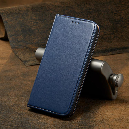 Fierre Shann PU Genuine Leather Texture Phone Case, For iPhone 18 Pro / 17 Pro, For iPhone 18 Pro Max / 17 Pro Max, For iPhone 17e / 16e, For iPhone 17, For iPhone Air, For iPhone 16 Pro Max, For iPhone 16 Pro, For iPhone 16 Plus, For iPhone 16        ...