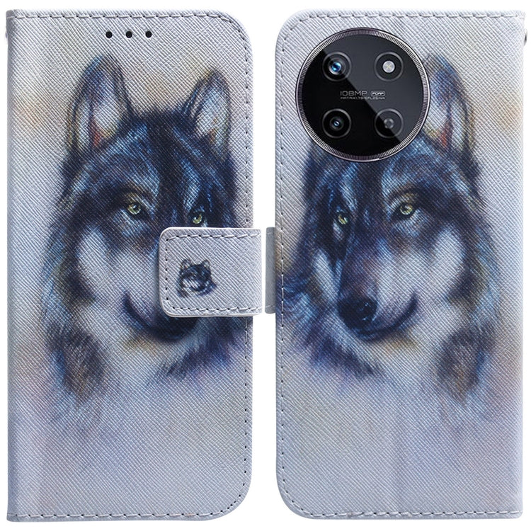 Coloured Drawing Flip Leather Phone Case, For Realme GT 6 / GT 6T / GT Neo6, For Realme C61 / C63 / Note 60, For Realme 12 5G, For Realme 12+, For Realme 12 Pro+ Global, For Realme C67 4G Global, For Realme 11 4G Global                                 ...