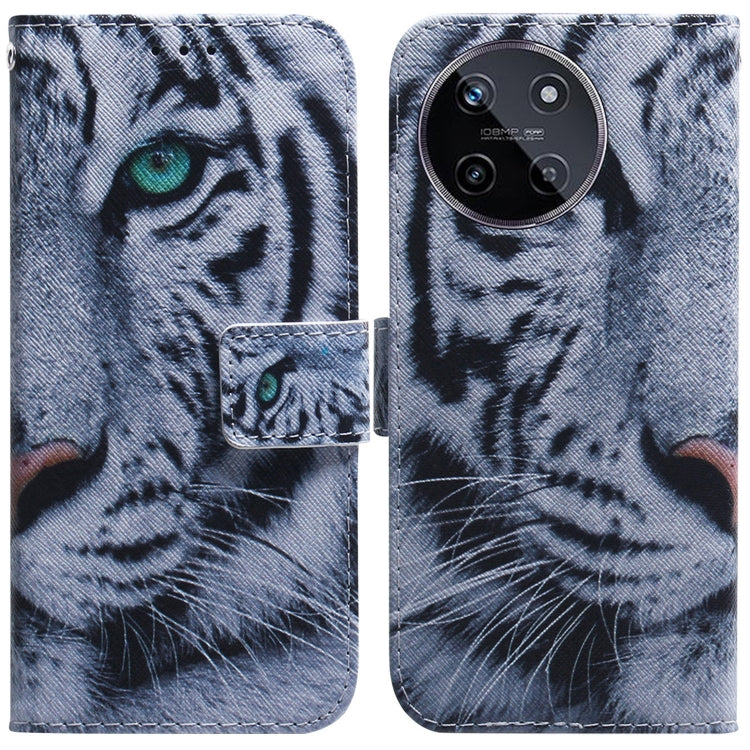 Coloured Drawing Flip Leather Phone Case, For Realme GT 6 / GT 6T / GT Neo6, For Realme C61 / C63 / Note 60, For Realme 12 5G, For Realme 12+, For Realme 12 Pro+ Global, For Realme C67 4G Global, For Realme 11 4G Global                                 ...