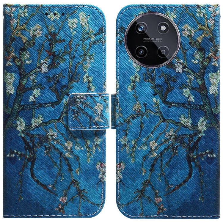 Coloured Drawing Flip Leather Phone Case, For Realme GT 6 / GT 6T / GT Neo6, For Realme C61 / C63 / Note 60, For Realme 12 5G, For Realme 12+, For Realme 12 Pro+ Global, For Realme C67 4G Global, For Realme 11 4G Global                                 ...