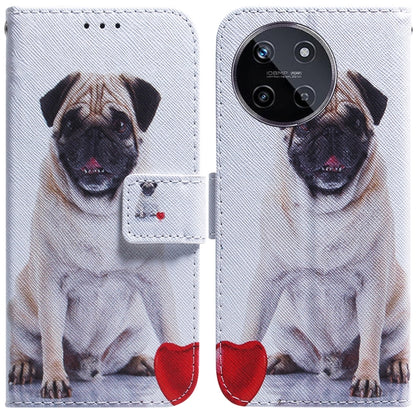 Coloured Drawing Flip Leather Phone Case, For Realme GT 6 / GT 6T / GT Neo6, For Realme C61 / C63 / Note 60, For Realme 12 5G, For Realme 12+, For Realme 12 Pro+ Global, For Realme C67 4G Global, For Realme 11 4G Global                                 ...