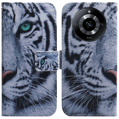 Coloured Drawing Flip Leather Phone Case, For Realme GT 6 / GT 6T / GT Neo6, For Realme C61 / C63 / Note 60, For Realme 12 5G, For Realme 12+, For Realme 12 Pro+ Global, For Realme C67 4G Global, For Realme 11 4G Global                                 ...
