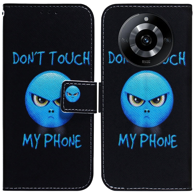 Coloured Drawing Flip Leather Phone Case, For Realme GT 6 / GT 6T / GT Neo6, For Realme C61 / C63 / Note 60, For Realme 12 5G, For Realme 12+, For Realme 12 Pro+ Global, For Realme C67 4G Global, For Realme 11 4G Global                                 ...