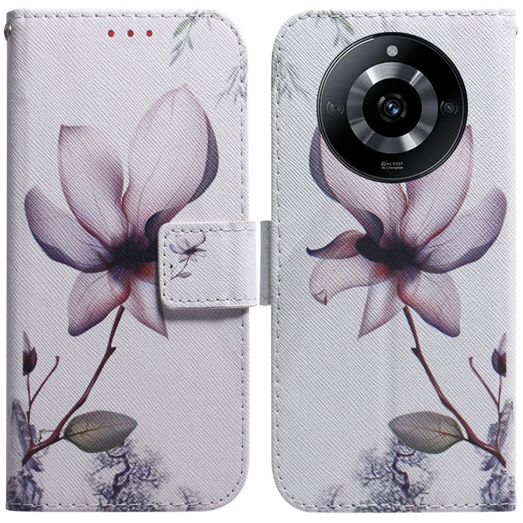Coloured Drawing Flip Leather Phone Case, For Realme GT 6 / GT 6T / GT Neo6, For Realme C61 / C63 / Note 60, For Realme 12 5G, For Realme 12+, For Realme 12 Pro+ Global, For Realme C67 4G Global, For Realme 11 4G Global                                 ...