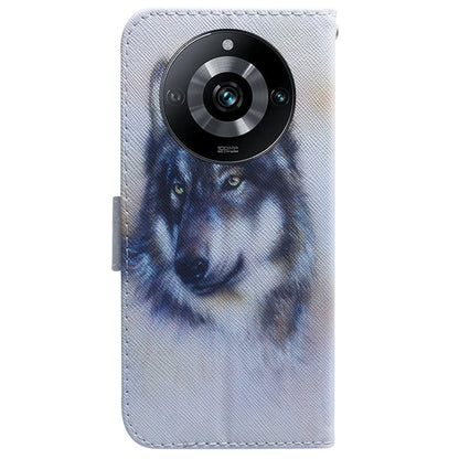 Coloured Drawing Flip Leather Phone Case, For Realme 11 Pro / 11 Pro+ / Narzo 60 Pro, For Realme C53 / Narzo N53, For Realme C65 4G