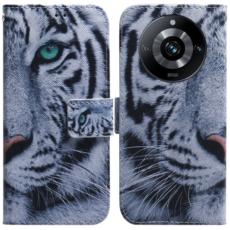 Coloured Drawing Flip Leather Phone Case, For Realme 11 Pro / 11 Pro+ / Narzo 60 Pro, For Realme C53 / Narzo N53, For Realme C65 4G