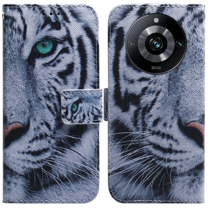 Coloured Drawing Flip Leather Phone Case, For Realme 11 Pro / 11 Pro+ / Narzo 60 Pro, For Realme C53 / Narzo N53, For Realme C65 4G