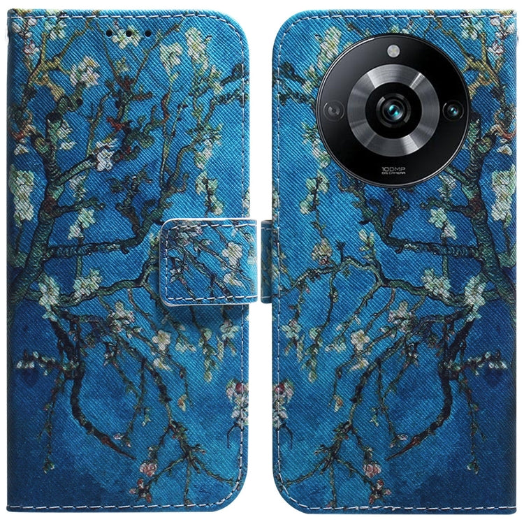 Coloured Drawing Flip Leather Phone Case, For Realme 11 Pro / 11 Pro+ / Narzo 60 Pro, For Realme C53 / Narzo N53, For Realme C65 4G
