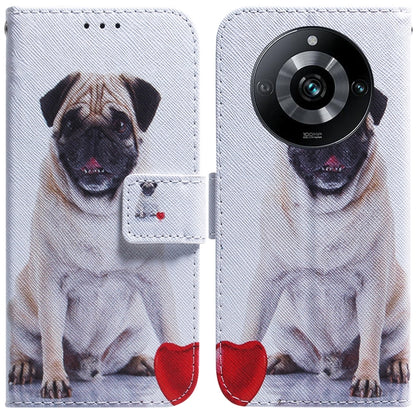 Coloured Drawing Flip Leather Phone Case, For Realme 11 Pro / 11 Pro+ / Narzo 60 Pro, For Realme C53 / Narzo N53, For Realme C65 4G