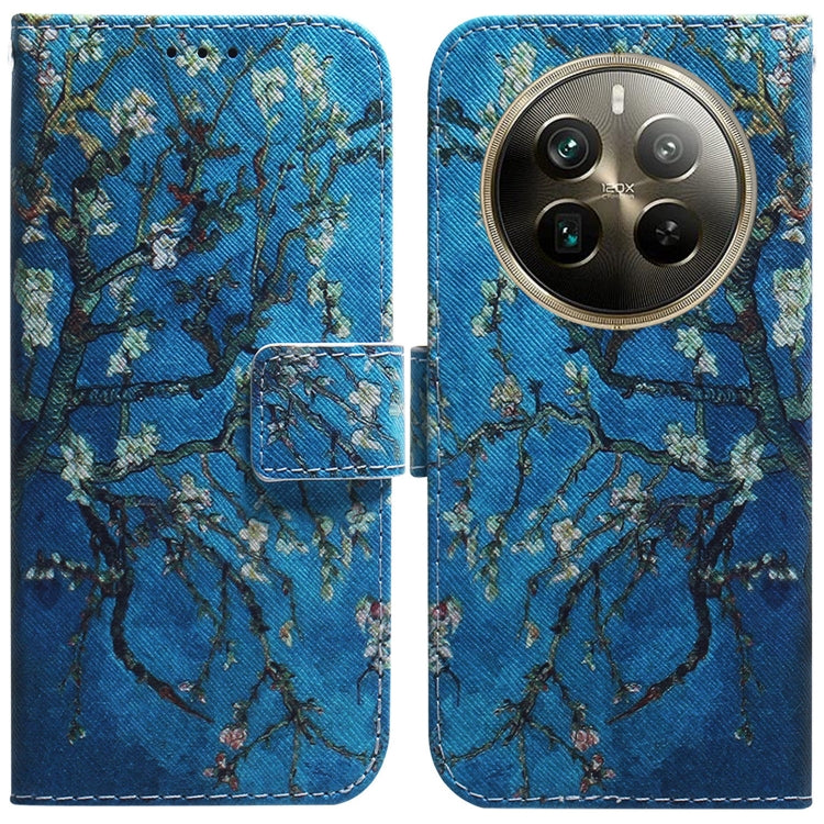 Coloured Drawing Flip Leather Phone Case, For Realme GT 6 / GT 6T / GT Neo6, For Realme C61 / C63 / Note 60, For Realme 12 5G, For Realme 12+, For Realme 12 Pro+ Global, For Realme C67 4G Global, For Realme 11 4G Global                                 ...