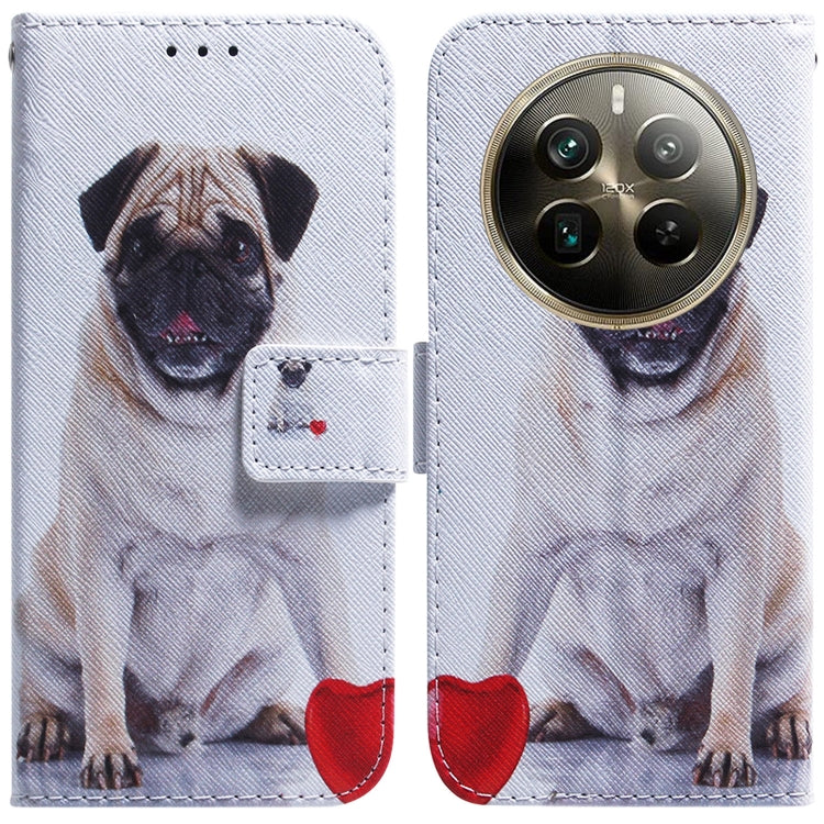 Coloured Drawing Flip Leather Phone Case, For Realme GT 6 / GT 6T / GT Neo6, For Realme C61 / C63 / Note 60, For Realme 12 5G, For Realme 12+, For Realme 12 Pro+ Global, For Realme C67 4G Global, For Realme 11 4G Global                                 ...