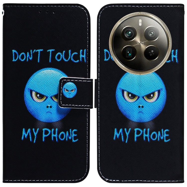 Coloured Drawing Flip Leather Phone Case, For Realme GT 6 / GT 6T / GT Neo6, For Realme C61 / C63 / Note 60, For Realme 12 5G, For Realme 12+, For Realme 12 Pro+ Global, For Realme C67 4G Global, For Realme 11 4G Global                                 ...