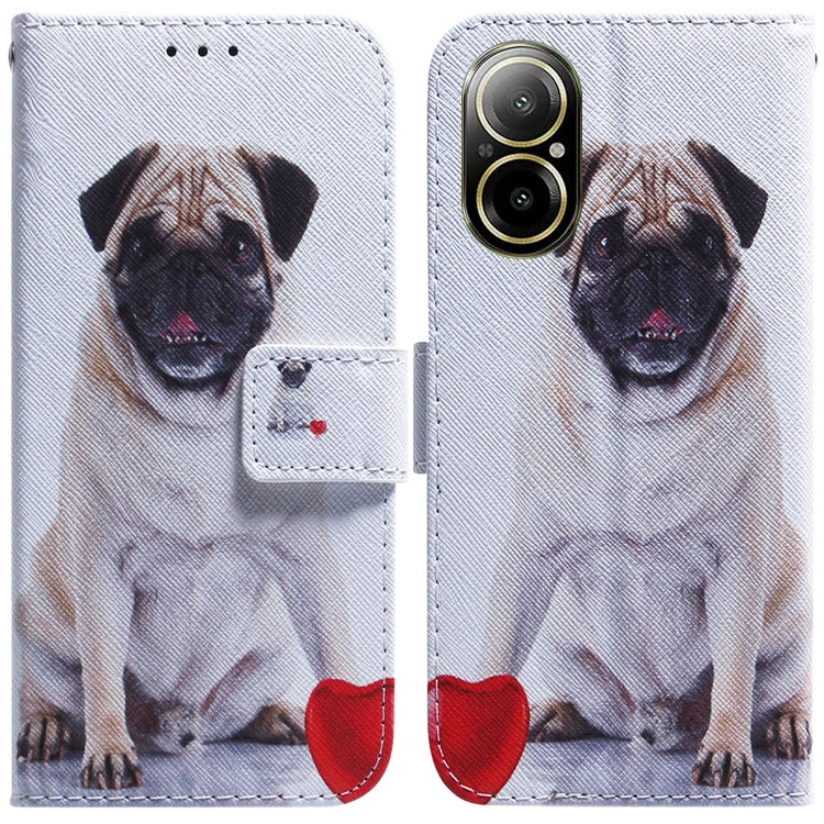 Coloured Drawing Flip Leather Phone Case, For Realme GT 6 / GT 6T / GT Neo6, For Realme C61 / C63 / Note 60, For Realme 12 5G, For Realme 12+, For Realme 12 Pro+ Global, For Realme C67 4G Global, For Realme 11 4G Global                                 ...