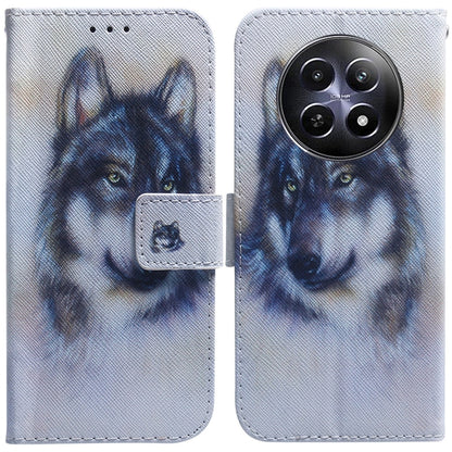 Coloured Drawing Flip Leather Phone Case, For Realme GT 6 / GT 6T / GT Neo6, For Realme C61 / C63 / Note 60, For Realme 12 5G, For Realme 12+, For Realme 12 Pro+ Global, For Realme C67 4G Global, For Realme 11 4G Global                                 ...