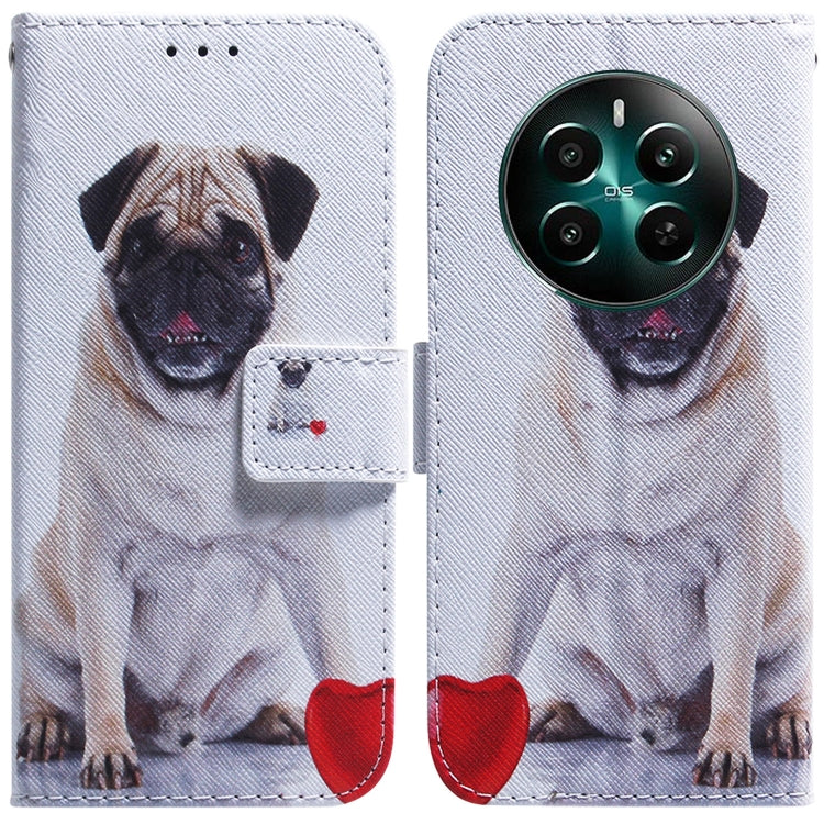 Coloured Drawing Flip Leather Phone Case, For Realme GT 6 / GT 6T / GT Neo6, For Realme C61 / C63 / Note 60, For Realme 12 5G, For Realme 12+, For Realme 12 Pro+ Global, For Realme C67 4G Global, For Realme 11 4G Global                                 ...