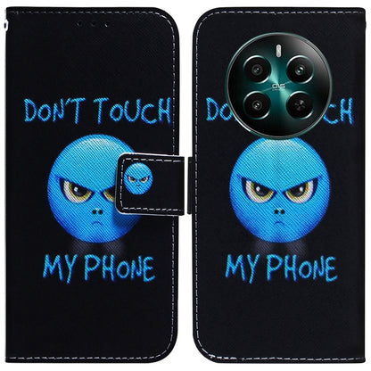 Coloured Drawing Flip Leather Phone Case, For Realme GT 6 / GT 6T / GT Neo6, For Realme C61 / C63 / Note 60, For Realme 12 5G, For Realme 12+, For Realme 12 Pro+ Global, For Realme C67 4G Global, For Realme 11 4G Global                                 ...