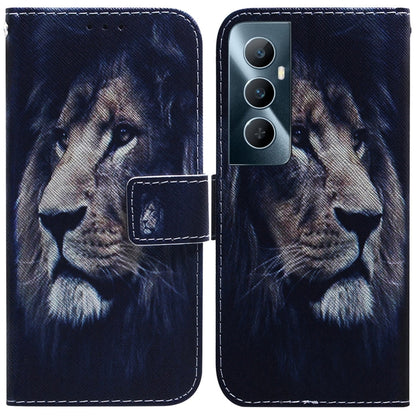 Coloured Drawing Flip Leather Phone Case, For Realme 11 Pro / 11 Pro+ / Narzo 60 Pro, For Realme C53 / Narzo N53, For Realme C65 4G