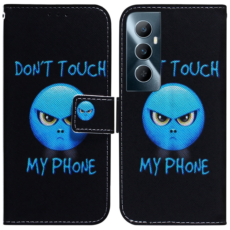 Coloured Drawing Flip Leather Phone Case, For Realme 11 Pro / 11 Pro+ / Narzo 60 Pro, For Realme C53 / Narzo N53, For Realme C65 4G