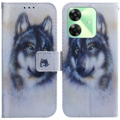 Coloured Drawing Flip Leather Phone Case, For Realme GT 6 / GT 6T / GT Neo6, For Realme C61 / C63 / Note 60, For Realme 12 5G, For Realme 12+, For Realme 12 Pro+ Global, For Realme C67 4G Global, For Realme 11 4G Global                                 ...