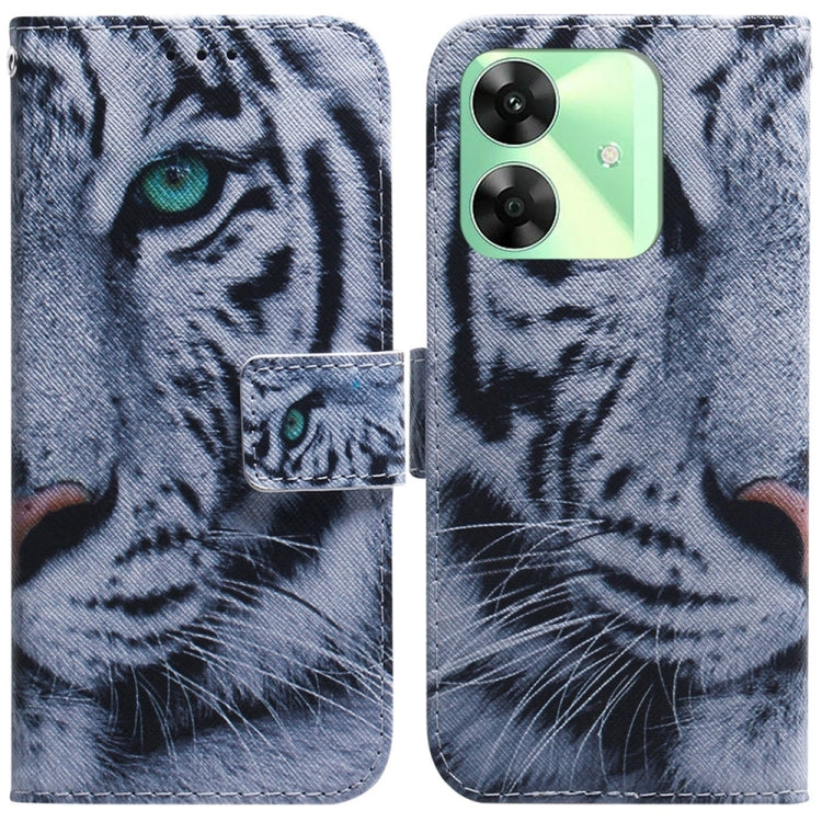 Coloured Drawing Flip Leather Phone Case, For Realme GT 6 / GT 6T / GT Neo6, For Realme C61 / C63 / Note 60, For Realme 12 5G, For Realme 12+, For Realme 12 Pro+ Global, For Realme C67 4G Global, For Realme 11 4G Global                                 ...