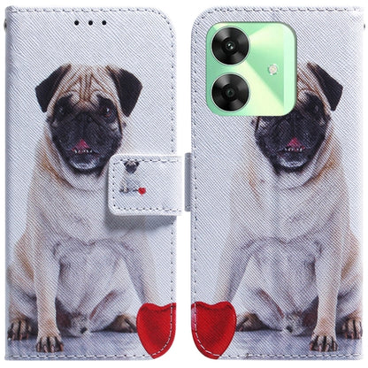 Coloured Drawing Flip Leather Phone Case, For Realme GT 6 / GT 6T / GT Neo6, For Realme C61 / C63 / Note 60, For Realme 12 5G, For Realme 12+, For Realme 12 Pro+ Global, For Realme C67 4G Global, For Realme 11 4G Global                                 ...