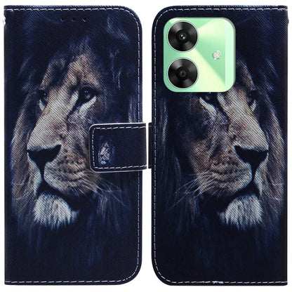 Coloured Drawing Flip Leather Phone Case, For Realme GT 6 / GT 6T / GT Neo6, For Realme C61 / C63 / Note 60, For Realme 12 5G, For Realme 12+, For Realme 12 Pro+ Global, For Realme C67 4G Global, For Realme 11 4G Global                                 ...