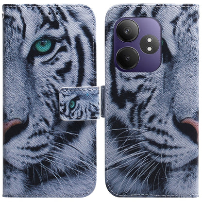 Coloured Drawing Flip Leather Phone Case, For Realme GT 6 / GT 6T / GT Neo6, For Realme C61 / C63 / Note 60, For Realme 12 5G, For Realme 12+, For Realme 12 Pro+ Global, For Realme C67 4G Global, For Realme 11 4G Global                                 ...