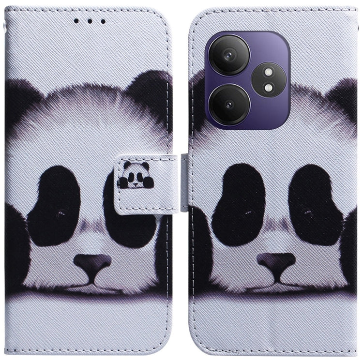 Coloured Drawing Flip Leather Phone Case, For Realme GT 6 / GT 6T / GT Neo6, For Realme C61 / C63 / Note 60, For Realme 12 5G, For Realme 12+, For Realme 12 Pro+ Global, For Realme C67 4G Global, For Realme 11 4G Global                                 ...
