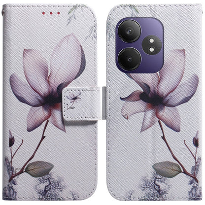 Coloured Drawing Flip Leather Phone Case, For Realme GT 6 / GT 6T / GT Neo6, For Realme C61 / C63 / Note 60, For Realme 12 5G, For Realme 12+, For Realme 12 Pro+ Global, For Realme C67 4G Global, For Realme 11 4G Global                                 ...