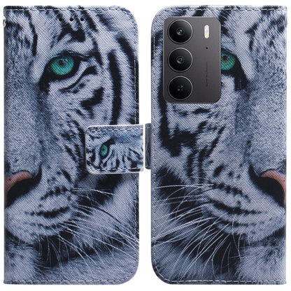Coloured Drawing Flip Leather Phone Case, For Realme C100 4G / C100i 4G, For Realme 16 5G, For Realme 16 Pro+ 5G, For Realme 16 Pro 5G, For Realme 15T 5G, For Realme Narzo 80 Lite 4G / C71 India, For Realme 15 5G / Realme 15 Pro 5G, For Realme C75     ...