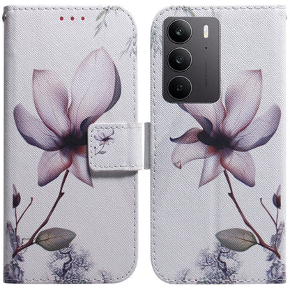 Coloured Drawing Flip Leather Phone Case, For Realme C100 4G / C100i 4G, For Realme 16 5G, For Realme 16 Pro+ 5G, For Realme 16 Pro 5G, For Realme 15T 5G, For Realme Narzo 80 Lite 4G / C71 India, For Realme 15 5G / Realme 15 Pro 5G, For Realme C75     ...
