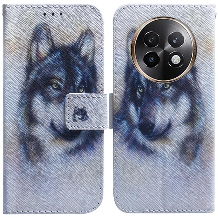 Coloured Drawing Flip Leather Phone Case, For Realme C100 4G / C100i 4G, For Realme 16 5G, For Realme 16 Pro+ 5G, For Realme 16 Pro 5G, For Realme 15T 5G, For Realme Narzo 80 Lite 4G / C71 India, For Realme 15 5G / Realme 15 Pro 5G, For Realme C75     ...