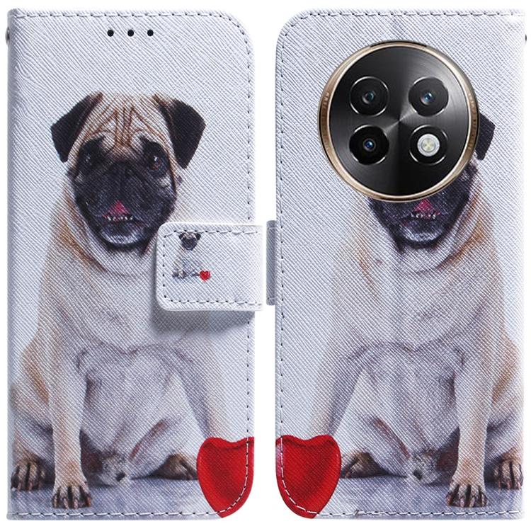 Coloured Drawing Flip Leather Phone Case, For Realme C100 4G / C100i 4G, For Realme 16 5G, For Realme 16 Pro+ 5G, For Realme 16 Pro 5G, For Realme 15T 5G, For Realme Narzo 80 Lite 4G / C71 India, For Realme 15 5G / Realme 15 Pro 5G, For Realme C75     ...