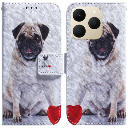 Coloured Drawing Flip Leather Phone Case, For Realme C100 4G / C100i 4G, For Realme 16 5G, For Realme 16 Pro+ 5G, For Realme 16 Pro 5G, For Realme 15T 5G, For Realme Narzo 80 Lite 4G / C71 India, For Realme 15 5G / Realme 15 Pro 5G, For Realme C75     ...