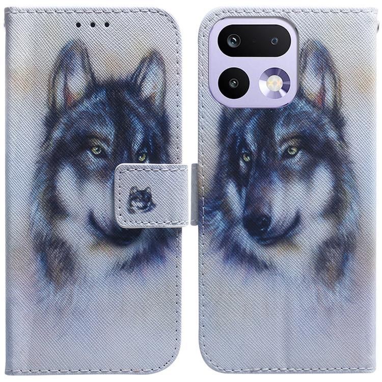 Coloured Drawing Flip Leather Phone Case, For Realme C100 4G / C100i 4G, For Realme 16 5G, For Realme 16 Pro+ 5G, For Realme 16 Pro 5G, For Realme 15T 5G, For Realme Narzo 80 Lite 4G / C71 India, For Realme 15 5G / Realme 15 Pro 5G, For Realme C75     ...