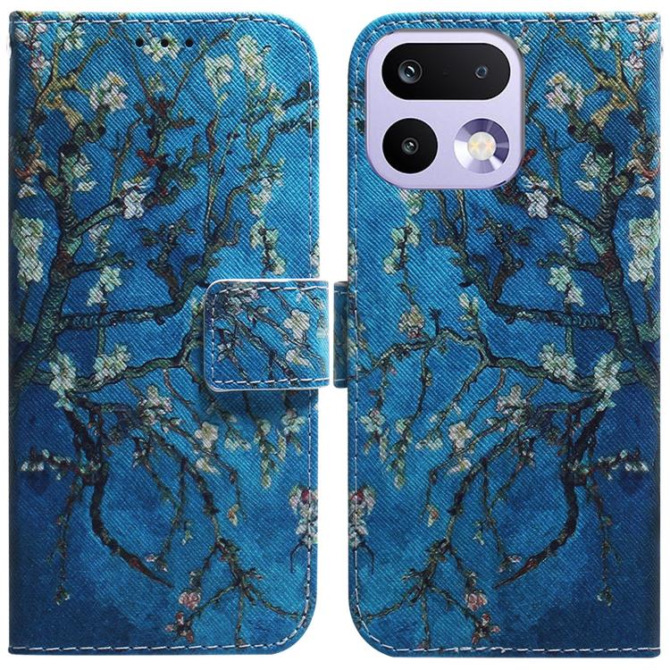 Coloured Drawing Flip Leather Phone Case, For Realme C100 4G / C100i 4G, For Realme 16 5G, For Realme 16 Pro+ 5G, For Realme 16 Pro 5G, For Realme 15T 5G, For Realme Narzo 80 Lite 4G / C71 India, For Realme 15 5G / Realme 15 Pro 5G, For Realme C75     ...