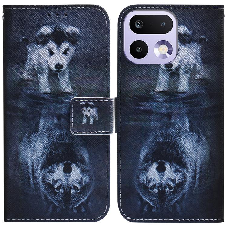 Coloured Drawing Flip Leather Phone Case, For Realme C100 4G / C100i 4G, For Realme 16 5G, For Realme 16 Pro+ 5G, For Realme 16 Pro 5G, For Realme 15T 5G, For Realme Narzo 80 Lite 4G / C71 India, For Realme 15 5G / Realme 15 Pro 5G, For Realme C75     ...